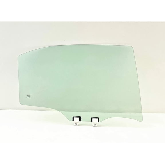 Tempered Passenger Right Side Rear Door Window Door Glass Compatible with Acura TSX 2004-2008 Models