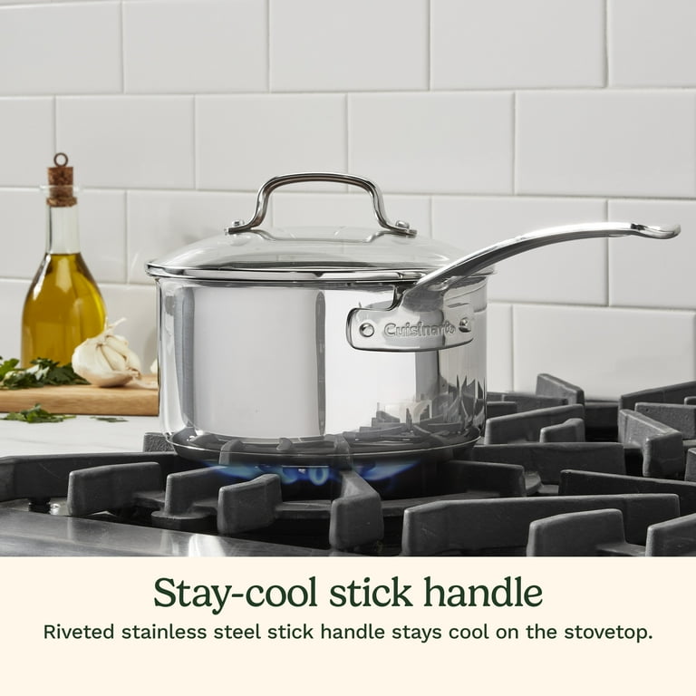 Cuisinart Advantage Pro Series 2.5-Quart Stainless Steel Saucepan photo 6