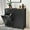 Black, variant on Double Tilt Out Trash Cabinet 20 Gal, Kitchen Wooden Recycling Holder With Drawers & Tabletop, Dog-Proof Bin, Trash Bins NOT Included (Black)