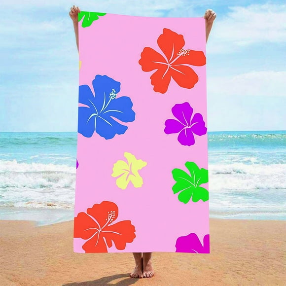 Camisones sin mangas con estampado de verano para mujer, batas de baño, toallas de playa, batas de poliéster