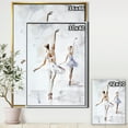 thumbnail image 2 of Aquarelles Ballerines Danse II - Toile Encadrée Style Campagne Française, 2 of 3