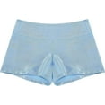 thumbnail image 5 of Dancina Gymnastics Shorts Athletic Dance Wear - For Little and Big Girls in Classic and New Metallic Ice Colors, 5 of 6