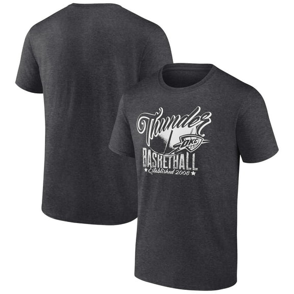 Men's Charcoal Oklahoma City Thunder Winner T-Shirt