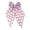 A, variant on YMMB 4th of July Hair Accessories for Women, Red White and Blue Bows, Satin Layered Patriotic Hair Bow with Long Tail, B