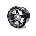 thumbnail image 1 of 88B-610SB-GM 16 x 10 in. Aluminium Étoile Simple Roue de Traînée Beadloc, 1 of 1