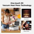 thumbnail image 5 of HTVRONT H17 Phone Cases Heat Press - Automatic Vacuum Heat Press Machine for Phone Cases- Sublimation Press for Custom Phone Case, Badges, Coasters, Includes Film & Fixture (Compatible with Android), 5 of 11