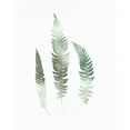 thumbnail image 2 of Allen, Kimberly 15x18 White Modern Wood Framed Museum Art Print Titled - Watercolor Greens 3, 2 of 4