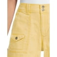 thumbnail image 3 of Time and Tru Women's Utility Shorts, 3 of 5