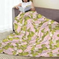 thumbnail image 6 of Vsdgher Pears And Flower Ultra-Soft Micro flannel Blanket Throw Blankets for Couch Sofa, Bed (4 sizes)-60"x50", 6 of 7