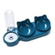 thumbnail image 1 of Cuenco antiderrames Methold para comida de perros y gatos azul oscuro, 1 of 6