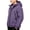Purple, variant on Toddler Boys Rain Jackets Boys Waterproof Raincoats Kids Windbreaker Padded Outerwear Long Sleeve Hooded Water Ski Outdoor Jacket for Kids 3-12Years
