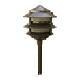 thumbnail image 3 of Dabmar Lighting LV102-B Cast Aluminum Three Tier Pagoda Light- Black, 3 of 4