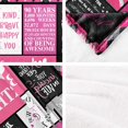 thumbnail image 4 of LHSHID 90th Birthday Gifts for Women Blanket90th Birthday Gifts Ideas90th Birthday Decorations for WomenGifts for 90 Year Old WomanHappy 90th BirthdayBirthday GiftsSoft Throw Blanket 40"x50", 4 of 7