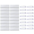 thumbnail image 1 of 16Pcs Name Tag Blank Name Badges DIY Blank ID Sublimation Name Badge with Pin Backing for Office, 1 of 8