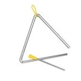 thumbnail image 1 of 4 Inch Steel Triangle Bell, Metal Mallet, Children Kid Rhythm Learning Musical Instrument Great for Sounds, Beat, Rhythm, 1 of 7