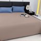 thumbnail image 4 of Sábana de Poliéster de Color Liso de 180 X 230 Cm | Sábana Lavable de Fibra Suave | Sábana Ajustable de Fácil Cuidado para Camas Individuales, Matrimoniales y Queen | Ropa de Cama Duradera y Resisten, 4 of 6