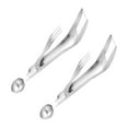thumbnail image 1 of Naiovety 2 utensilios cocina buffet sandía inoxidable 2 extremos giratorios, cucharas reutilizables, utensilios cocina buffet, fruta Mostrada, 1 of 6