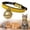 D, variant on Pet Collar - PU Simulated Leather Adjustable Small Pet Collar with Bell Neckband,S