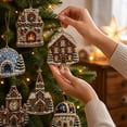 thumbnail image 4 of 2026 New Christmas Diamond Painting Suncatcher Kit, 6Pc Acrylic DIY Diamond and Pearl Art Painting, Mini Crystal Art Hanging Ornament Kit, Xmas Decorations for Home Wall Tree and Gift, 4 of 6