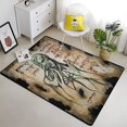 thumbnail image 1 of Cthulhu - Alfombra de pintura artística, área grande, negro, suave, decoración del hogar, estilo bohemio, picnic5160x200cm (62x78 pulgadas)160x200cm (62x78 pulgadas) zhangyuxiang unisex, 1 of 2