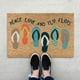 thumbnail image 2 of Cartel de bienvenida al verano Hello Flip Flop Felpudo divertido y bonito Felpudo Felpudo de bienvenida Felpudo divertido Felpudo para la puerta de casa, 2 of 4
