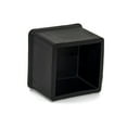 thumbnail image 3 of Flyshop Square Anti-Slip Rubber Leg Tips Chair Leg Caps Furniture Floor Protectors 30 x 30mm (1-3/16" x 1-3/16") Black 10Pcs, 3 of 7