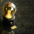 thumbnail image 1 of USB Rechargeable Bulb Shape Night Light for Bedroom Dormitory - Black, 1 of 5