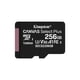 Kingston 256GB micSDXC Canvas Select Plus 100R A1 C10 1-pack w/o ADP
