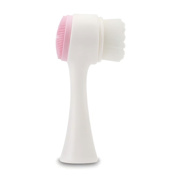 Dual Sided Face Cleansing Brush for Massaging and Exfoliating