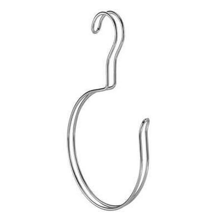 

iDesign Interdesign 06530 0.7 X 5.8 X 11.6 Chrome Classico Closet Rod Hook (Pack of 4)