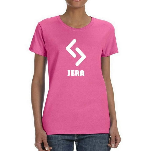 Jera Rune Meaning Year Shaped T-Shirt Women -Image by Shutterstock, Female Large