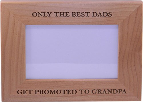 Lucky To Call You My Dad Wood Picture Frame Holds 4x6 Inch Photo Great Gift for Fathers Day Birthday or Christmas Gift for Dad Grandpa Papa Husband CustomGiftsNow