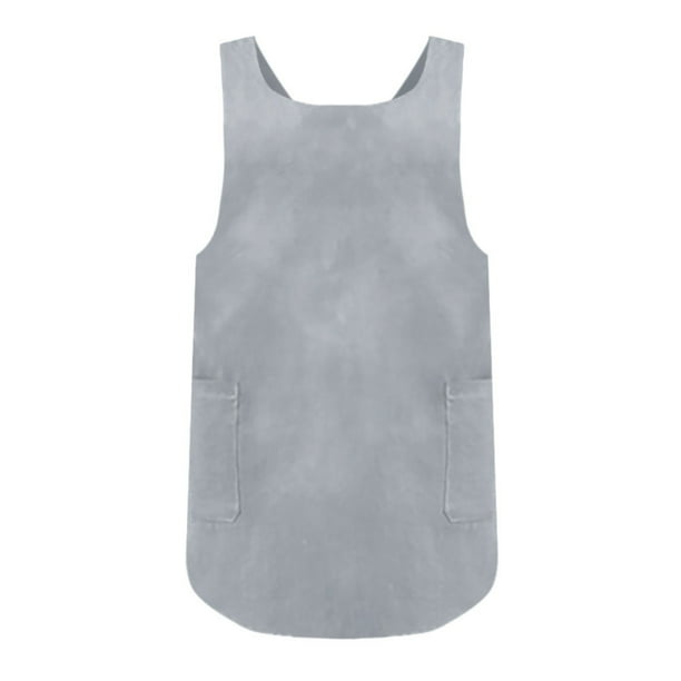 onlyliua Liquidación de Rebajas de Hoy Delantal de Lino para Mujer, Estilo Japonés, para Tareas Domésticas, para La Cocina