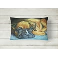 thumbnail image 2 of Carolines Treasures 7401PW1216 Boxer Pup Fabric Decorative Pillow, 2 of 3