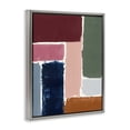 thumbnail image 4 of Stupell Industries Rectangular Shapes Pattern Abstract Painting Gray Floater Framed Canvas Art Print Wall Art, 17 x 21, 4 of 10