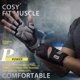 thumbnail image 2 of SHirola Guantes Para Gimnasio Gym Grip Soporte Muñeca Negro esquí esquí Gafas de esquí, 2 of 5