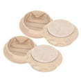 thumbnail image 4 of PTOOTP 4Pcs Floor Protection Caster Cups for Furniture Round Plastic for Wooden Furniture Houseowners, 4 of 8