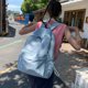 thumbnail image 5 of Mochila Escolar Informal Unisex Con Correa Ajustable para Ejercicio Ocio (azul), 5 of 9