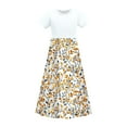 thumbnail image 4 of My Orders Gamivast Girls Summer Skirts Floral Flowy Elastic Waist Skirts 2025 A Line Casual Skirts Vacation Boho Beach Skirts White 9 Years Vestidos De Verano Para Niña, 4 of 8