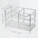 thumbnail image 5 of Soporte de Acero Inoxidable 304 para Cepillos de Dientes Unique Bargains Tono Plateado, 5 of 8