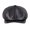 Black, variant on HAORUN Unisex Leather 8 Panels Leather Newsboy Cabbie Gatsby Beret Cap Hat for Women Men