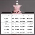 thumbnail image 3 of Miluxas Robe de Princesse pour Filles Robe Formelle pour Enfants Robe de Bal Concours Mariage Fête Robes pour Filles Bleu 11-12 Ans, 3 of 6