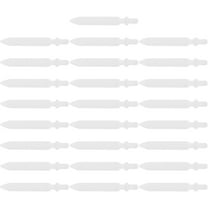 Lhio 25 Pcs Decor Clear Replacement Pen Marker Nibs Replaceable Maker Points