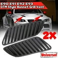 thumbnail image 2 of Car Front Grill Hood Cover, Carbon Fiber Bonnet Grill Air Outlet Vent Cover Trim For- E90 E91 E92 F30 E46 DTM Style, 2 of 5