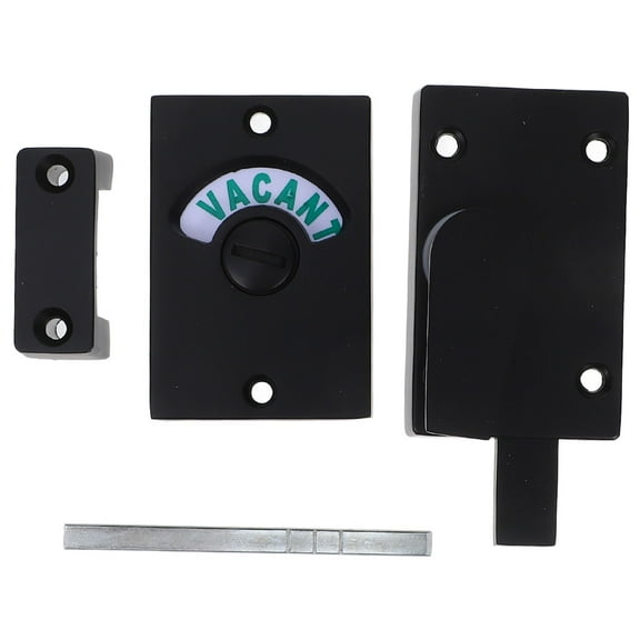 FOMIYES 1 Set Toilet Indicator Bolt Vacant Door Lock Bathroom Indicator Lock Occupied Indoor Lock