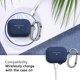 thumbnail image 5 of 200*200cm blue Funda para Airpods Pro con llavero, funda protectora completa de silicona para Airpods para mujeres y hombres con la última funda para Airpods Pro de Apple 2019, l, 5 of 5