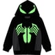 thumbnail image 3 of Sudadera con Capucha y Cierre de Venom para Niños Marvel Negra y Gris 3-4 Años, 3 of 6