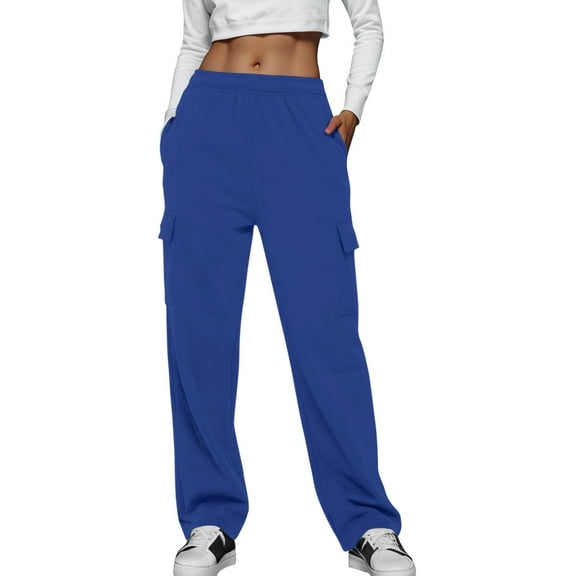 Women's Workwear Sweatpants Casual Loose Fleece High Waist Jogger Pants Ladies Sweatpants Casual Pants Yoga Pants Homewear