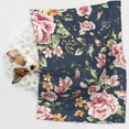thumbnail image 6 of Naloa Vintage Floral Dog Blanket, 3 Sizes Cat Blanket for Indoor Cats Large Medium Small Dog Gifts-Large, 6 of 8