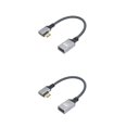 thumbnail image 3 of Cable Adaptador portátil compatible con interfaz multimedia de alta definición Accesorio de audio y video Convertidores digitales Tipo 2 2piezas Methold, 3 of 6